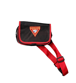 Banano conquistador negro borde rojo