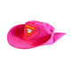 Sombrero australiano conquistador fucsia