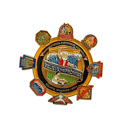 Pin internacional giratorio