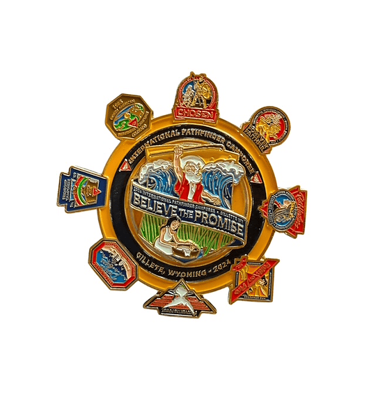 Pin internacional giratorio