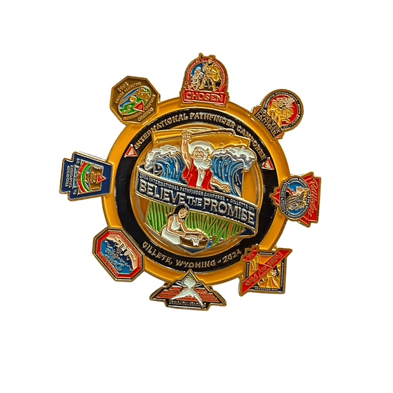 Pin internacional giratorio