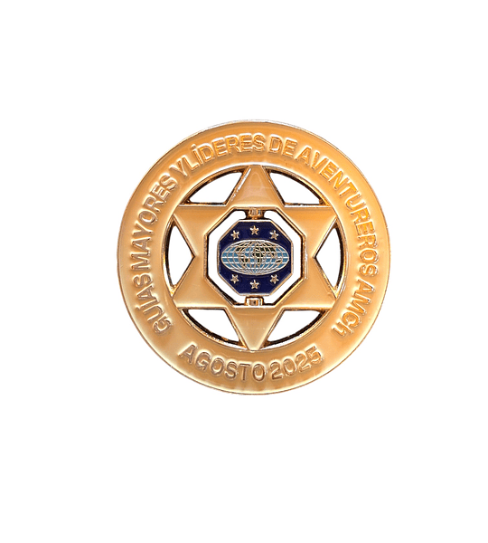 Pin GM y líder investido AMCH