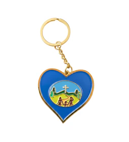 Llavero corazón aventurero