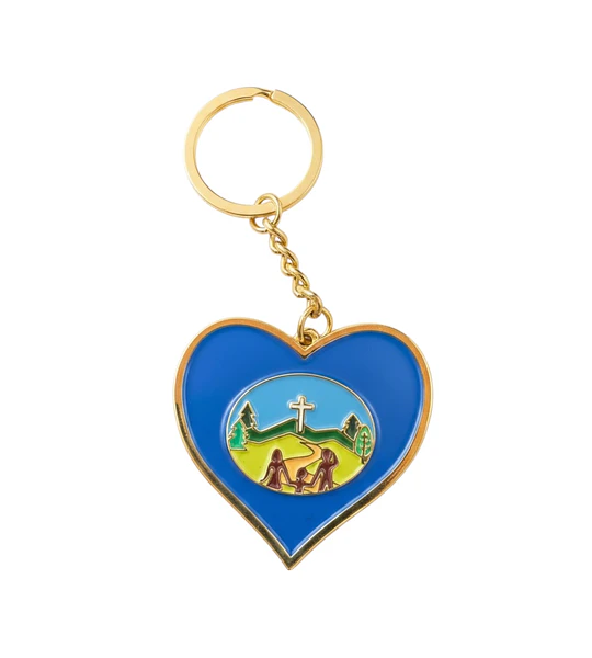 Llavero corazón aventurero