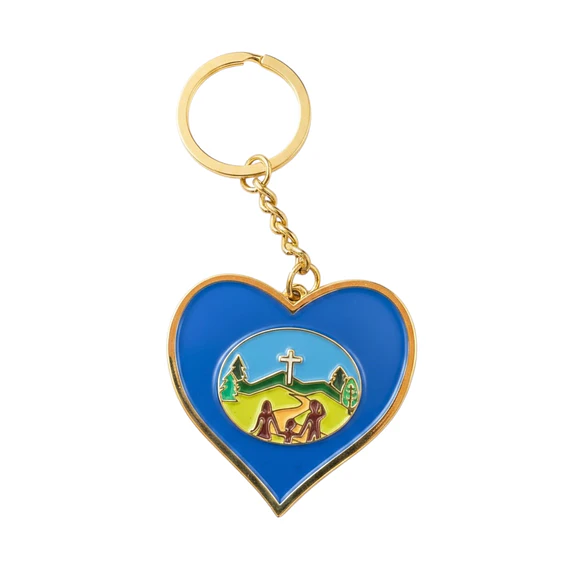 Llavero corazón aventurero