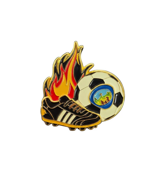 Turco futbolero aventurero - zapato y pelota