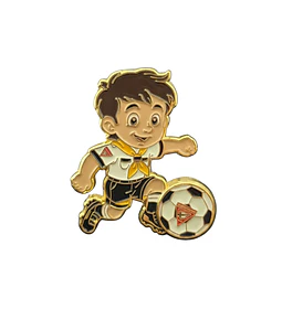 Turco futbolero conquistador niño -pelota