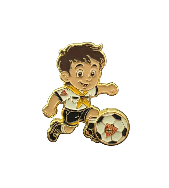 Turco futbolero conquistador niño -pelota