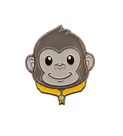 Pin mono conquistador 