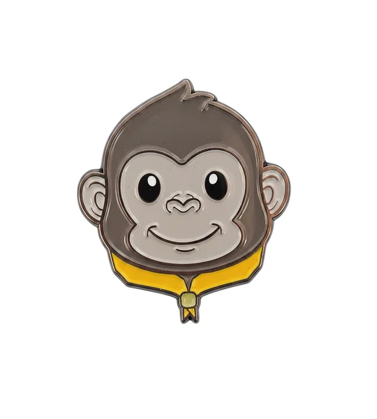 Pin mono conquistador 