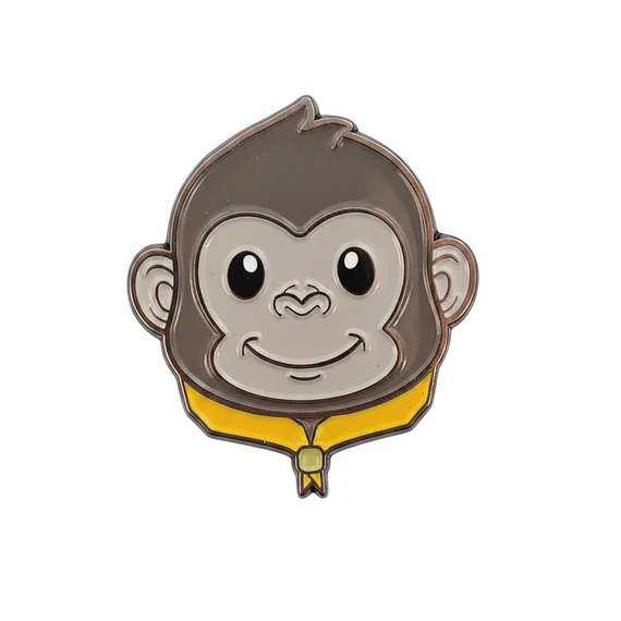 Pin mono conquistador 