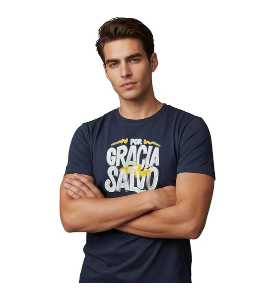 Polera por gracia soy salvo