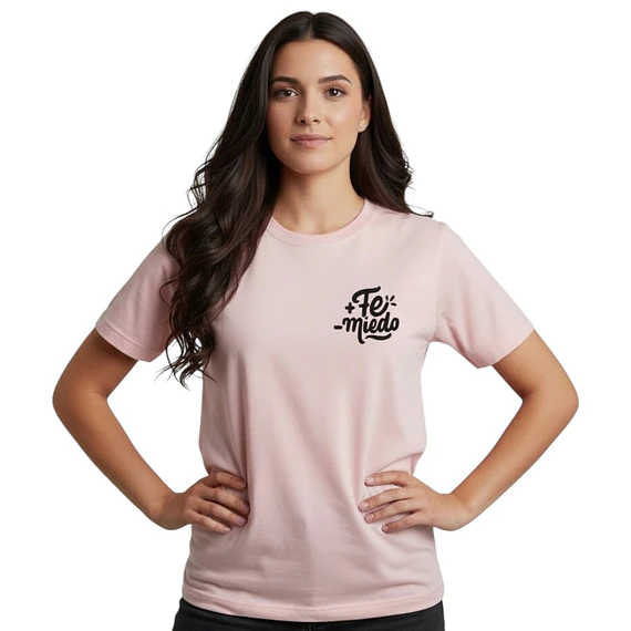 Polera +fe -miedo