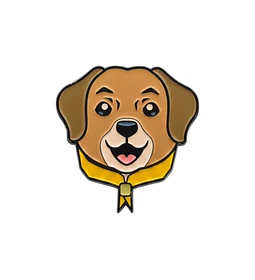 Pin perro conquistador 