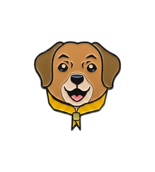 Pin perro conquistador 