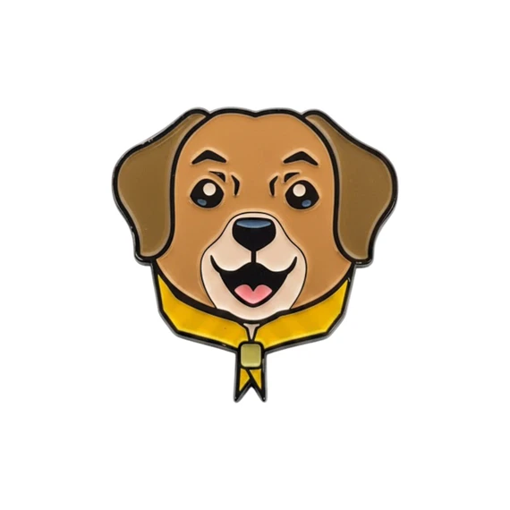 Pin perro conquistador 