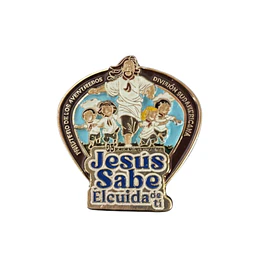 Pin Jesús sabe, el cuida de ti 