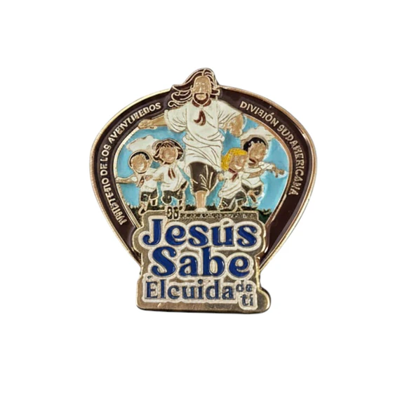 Pin Jesús sabe, el cuida de ti 