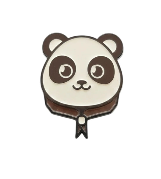 Pin panda aventurero 