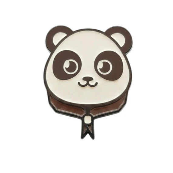 Pin panda aventurero 