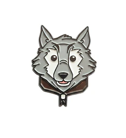 Pin lobo aventurero 