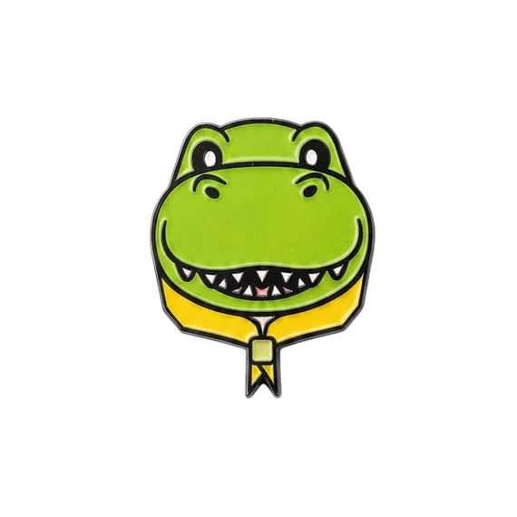 Pin dinosaurio conquistador 