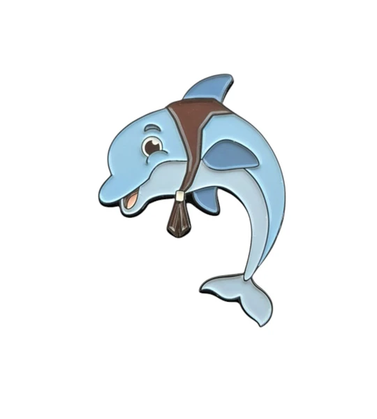 Pin delfín aventurero 