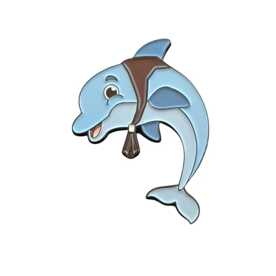 Pin delfín aventurero 