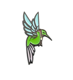 Pin colibrí aventurero 