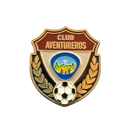 Pin futbolero aventurero escudo