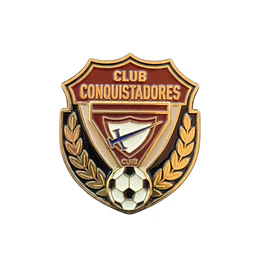 Pin futbolero conquistador escudo