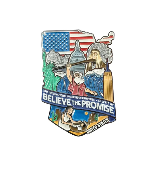 Pin campori internacional Estados Unidos