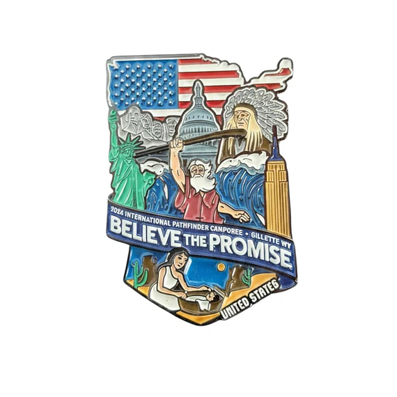 Pin campori internacional Estados Unidos
