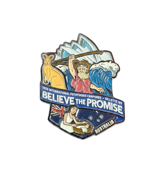 Pin campori internacional Australia