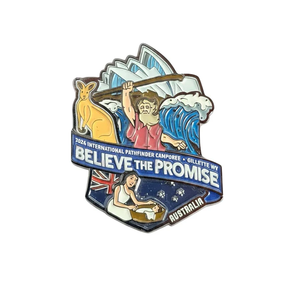 Pin campori internacional Australia