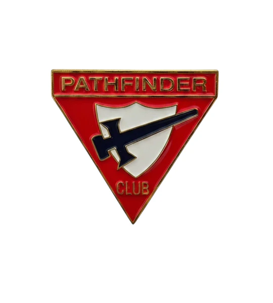 Pin triangulo pathfinder 
