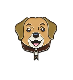 Pin perro aventurero 