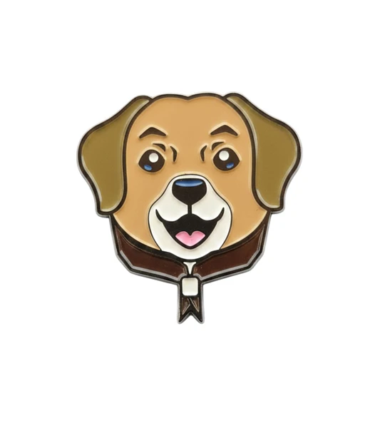 Pin perro aventurero 