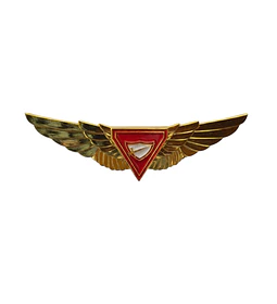 Pin conquistador alas 