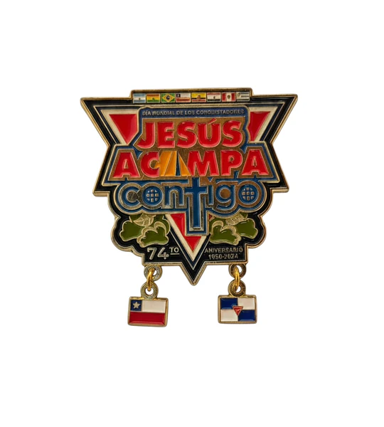 Pin Jesús acampa contigo 