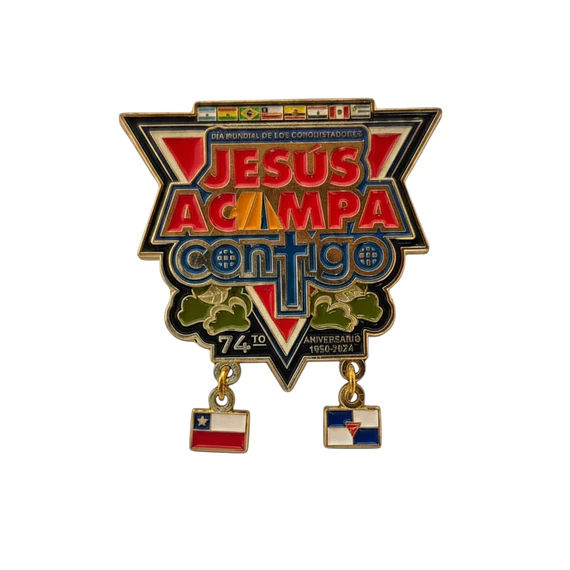 Pin Jesús acampa contigo 
