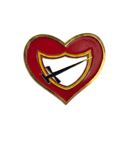 Pin corazón de conquistador 