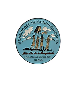 Pin II camporee unión chilena más allá de lo conquistado 