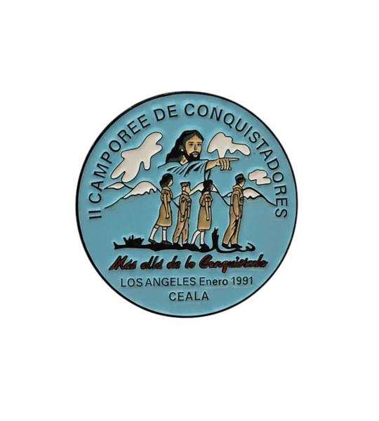 Pin II camporee unión chilena más allá de lo conquistado 