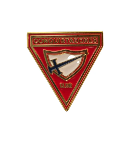 Pin conquistador de solapa 