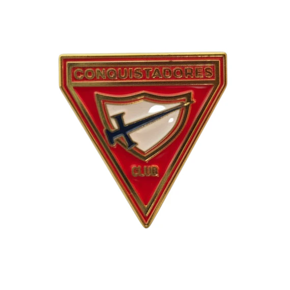 Pin conquistador de solapa 