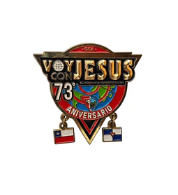 Pin aniversario conquistador 2023