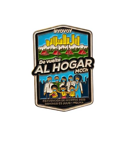 Pin de vuelta al hogar