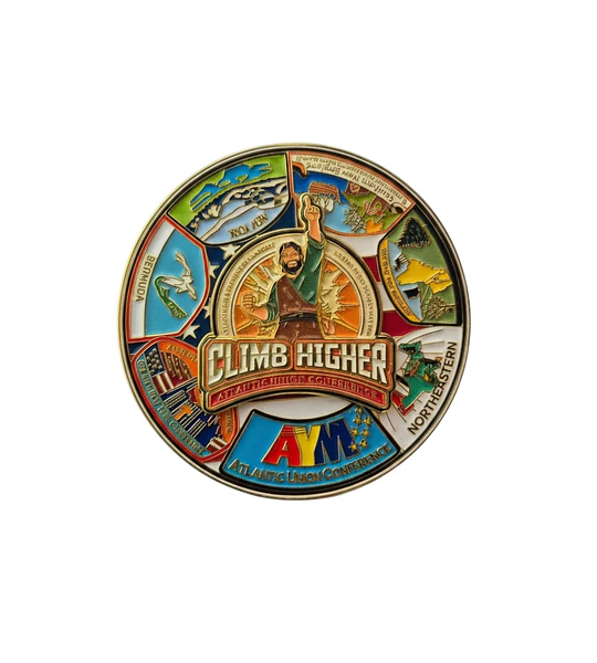 Pin internacional Atlantic union conference