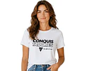 Polera conquistadores blanca, un estilo de vida 